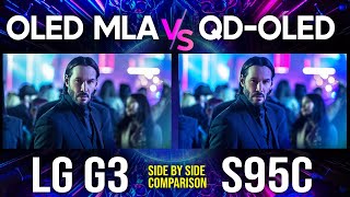 LG G3 vs Samsung S95C  Best TV of 2023 OLED Comparison [upl. by Leahcir]