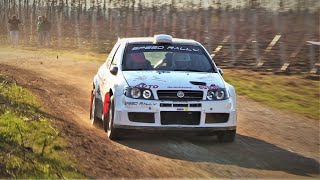 FIAT PUNTO S1600 RALLY TRIBUTE VOL2  PURE ENGINE SOUND HD [upl. by Airelav]