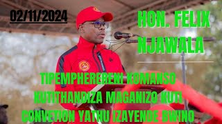 UTM ZONSE ZILIBWINO MUZINGOTIPEMPHERERA KUTI CONVENTION IZAYENDE BWINO  FELIX NJAWALA [upl. by Ahsirak798]