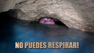 La cueva inundada más claustrofóbica que vas a ver [upl. by Nemra375]