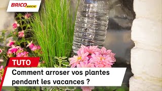 Comment arroser vos plantes pendant les vacances   Bricomarché [upl. by Hpeseoj]