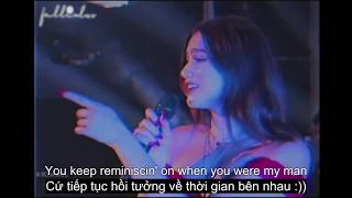 IDGAF  Dua Lipa Live Lyrics amp Vietsub [upl. by Liana664]