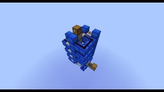 Minecraft Upsidedown Hopper  Silent Dropavator [upl. by Cinimod]