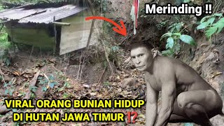 VIRAL ORANG BUNIAN HIDUP DI HUTAN JAWA TIMUR ⁉️ [upl. by Gaylene441]