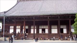 Chionin Temple 知恩院） Headquarters of Jodo Pure Land Sect of Buddhism Kyoto city [upl. by Aisercal]