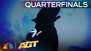 Attraction Juniors Reveals The MAGIC Behind Their Shadow Act  Quarterfinals  AGT 2024 [upl. by Lynnell]