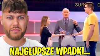 NAJGŁUPSZE WPADKI NA TELETURNIEJACH [upl. by Annavaig838]