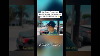 Kid from Compton explains how he grew up to the CV3 lifestyle lasscandalss cc RichardDummy [upl. by Nyliret]