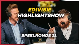 HIGHLIGHTSHOW I SLOTTA EN BAS ZIEN ECHT BIZARRE BEELDEN  SPEELRONDE 11 I eDivisie 20192020 FIFA20 [upl. by Nnylylloh369]