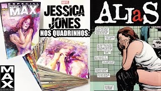 Especial Jessica Jones nos quadrinhos ALIAS Review encadernado PANINI Marvel MAX [upl. by Leila463]