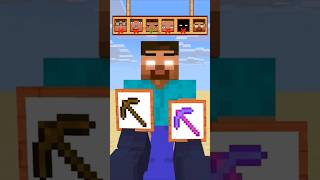 HELP Herobrine To Choose And Mine Bedrock friendship shorts trending anime [upl. by Eniamrahc]