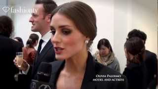 Rochas Fall 2012  Hofit Golan Interviews Olivia Palermo The Face of Rochas Fragrance  FashionTV [upl. by Cadmarr579]