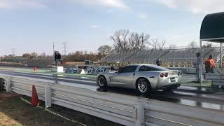 LS2 C6 Corvette  BTR Stage 3 Cam 14 mile [upl. by Shishko261]