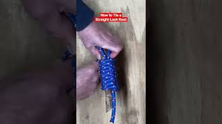 Lashing knots are useful for both construction and camping [upl. by Arriek]