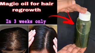 This oil guaranteed will regrow your hair in few days  Hair oil [upl. by Adnowat]