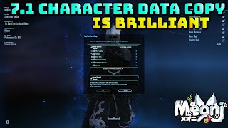 FFXIV Easily Copy Character Settings To Alts  71 Feature [upl. by Osnofedli]