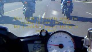 Chasing The Hot Biker Chick GSXR 600 [upl. by Katherina]