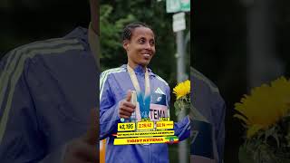 Maratona de Berlim  Tigist Ketema  2h16min42s [upl. by Ullund]