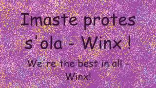 Winx 4 ♪ Believix GREEK  Lyrics  Translation [upl. by Natlus]