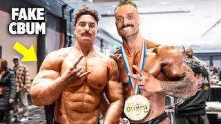 SNEAKING Into The Olympia As Fake Chris Bumstead [upl. by Kramal]