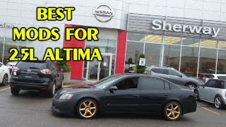 Best Performance Mods For The Altima 25 [upl. by Ardnohsed829]