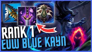 Season 14 Rank 1 EUW Kayn Build [upl. by Ettore]