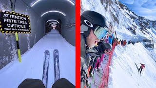 Le Tunnel in Alpe dHuez — UNCUT [upl. by Tnemelc]