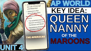 QUEEN NANNY of the MAROONS apworld apworldhistory jamaica worldhistory [upl. by Igenia]