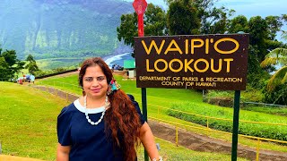 OUR TRIP TO WAIPIO VALLEY LOOKOUT MAUI HAWAII [upl. by Sillsby]