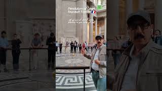 Pendule de Foucault Panthéon Paris 🗼 travel penduledefoucault Paris france history vlogger [upl. by Takara]