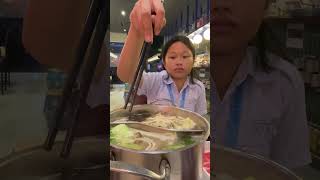 Beef on chopsticks beefrecipe soup shortvideo youtubeshorts yummy food eating cutebaby [upl. by Schwartz]