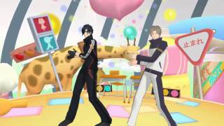 MMD 燭へし PON PON PON Mitsutada x Hasebe [upl. by Oznola]