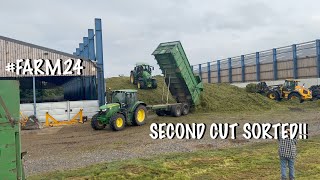 Farm24 SECOND CUT TRYING TO BEAT THE RAIN [upl. by Anujra]