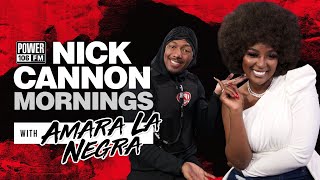 Amara La Negra Calls Out Nick Cannon For Missing His Chance To Shoot His Shot [upl. by Hsivat911]