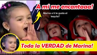 Toda la VERDAD detrás de Marina ¿a ti te gusta el tequila a mi me encantaaa Niña Viral de Tiktok [upl. by Akira]