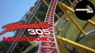 Intimidator 305 Marathon  Kings Dominion 4K HD POV  MayJune 2023 [upl. by Lig123]