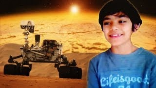 Child Prodigy Explains Mars Discovery [upl. by Orabelle]