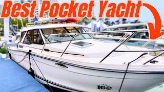 We Found The BEST Pocket Yacht  Palm Beach Boat Show 2024 [upl. by Lucita]