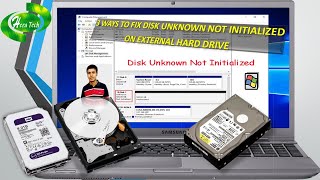 Fix Disk Unknown Not Initialized on External Hard Drive [upl. by Aiyekal]