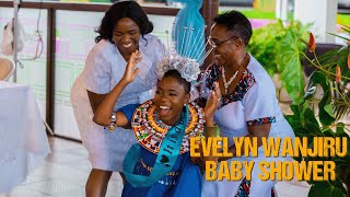 I thought it was somebodys else baby shower  Evelyn Wanjirus Baby Shower [upl. by Noryt]