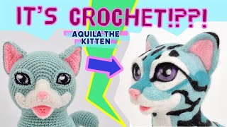 TRANSFORM your amigurumi with NEEDLE FELTING [upl. by Oirelav]