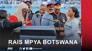 MWANZO MPYA WA BOTSWANA RAIS MPYA AAPISHWA [upl. by Sedda258]