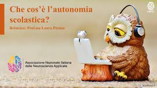 Lautonomia Scolastica [upl. by Cinda]