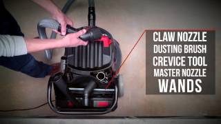 How To Use The RIDGID® RV2600B – 16 Gallon 2Stage Wet Dry Vac With Cart [upl. by Dwain]