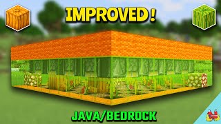 BEST Minecraft Melon  Pumpkin Farm JavaBedrock  121 [upl. by Sotnas]