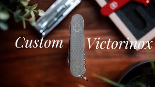 Customize Your Swiss Army Knife Green Micarta Scales [upl. by Durrett]