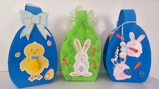 Easter Crafts Quick and Easy Easter Egg Basket Made From Fun Foam Gift Idea springcrafts [upl. by Fruma]