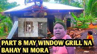 PART 8 MAY WINDOW GRILL NA SA HARAPAN BAHAY NI MURA [upl. by Tia217]