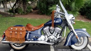 2014 Indian Chief Vintage Springfield Blue UN1953 [upl. by Reuben]