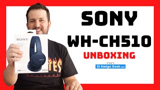 SONY WHCH510  Unboxing y Primeras Impresiones en Español [upl. by Nerta847]